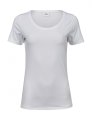 Dames T-shirt Tee Jays Stretch 450 White